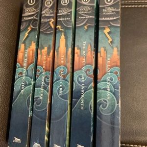 Percy Jackson book series #1-5
